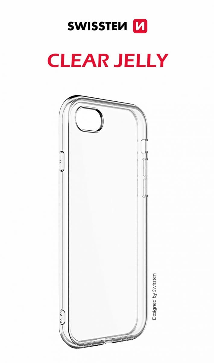 Zadní kryt Swissten Clear Jelly pro Samsung M31 průhledný - náhled 1