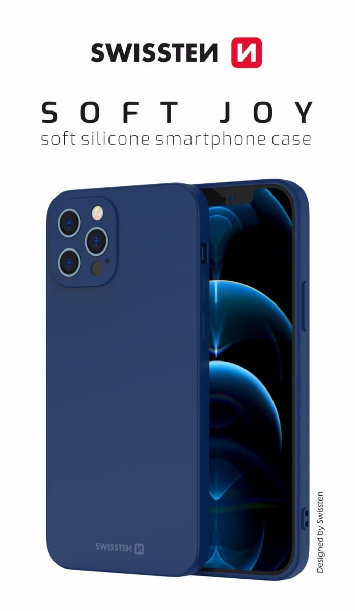 Pouzdro swissten soft joy apple iphone 14 plus modré - náhled 1