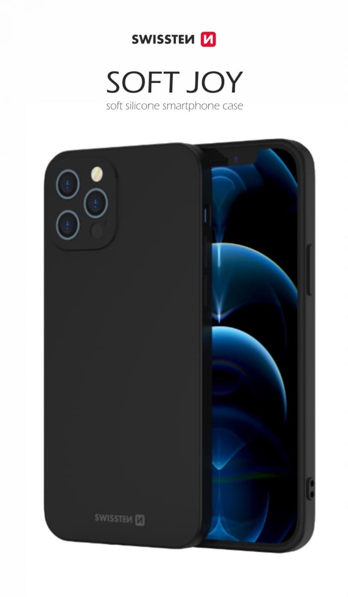 Zadní kryt Swissten Soft Joy pro Samsung M11 černý - náhled 1