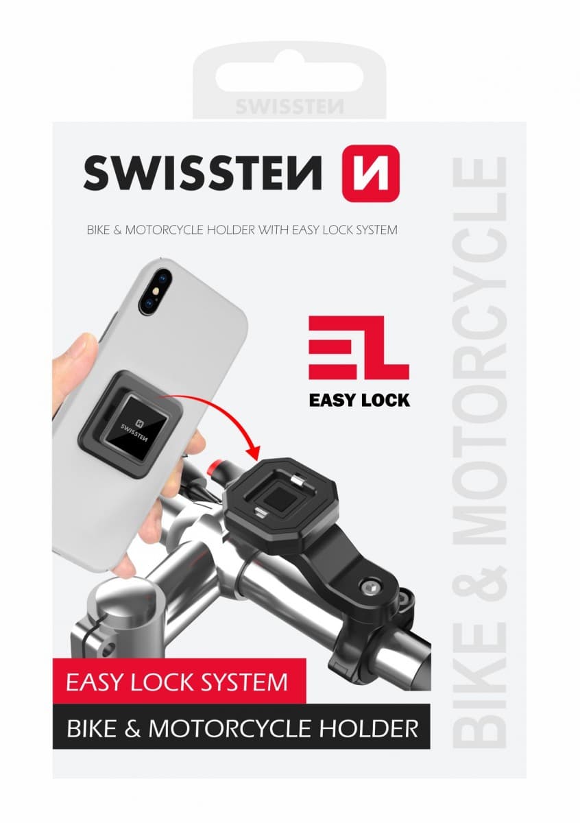 Držák na kolo Swissten easy lock černý - náhled 1