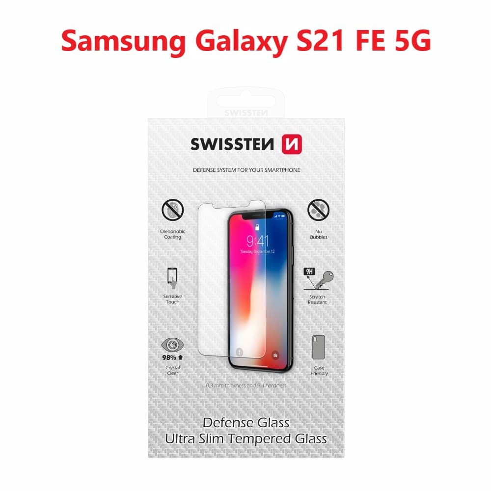 Tvrzené sklo Swissten samsung g990 galaxy s21 fe 5g