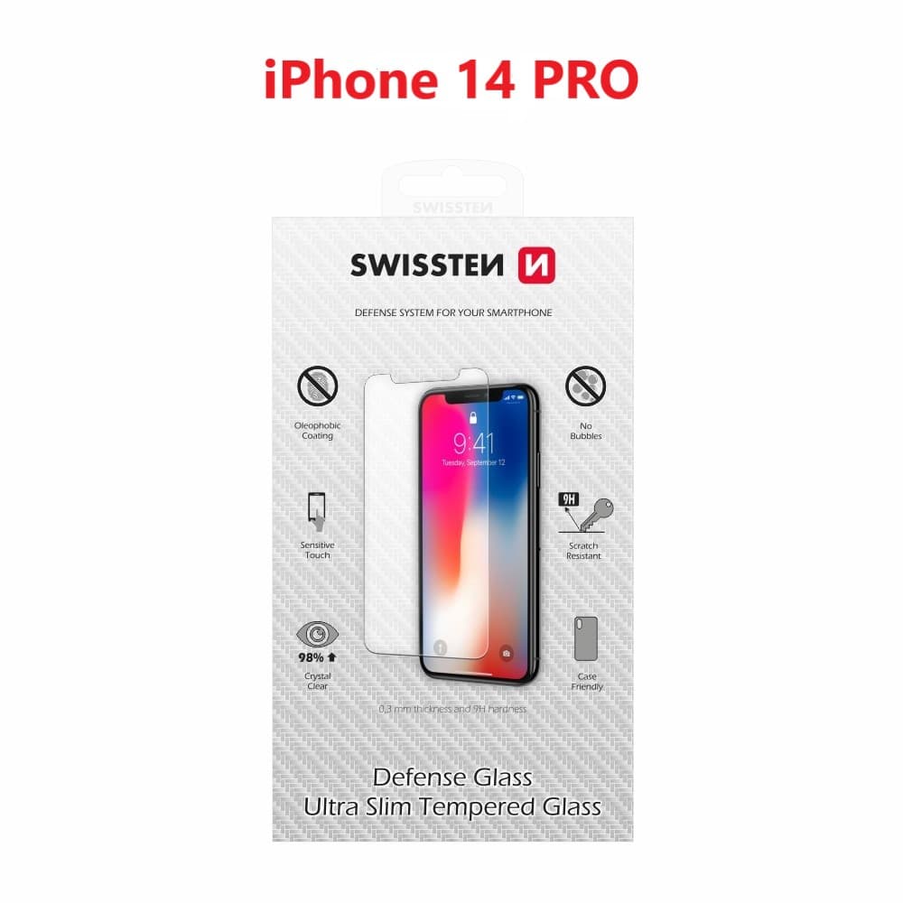 Tvrzené sklo Swissten apple iphone 14 pro