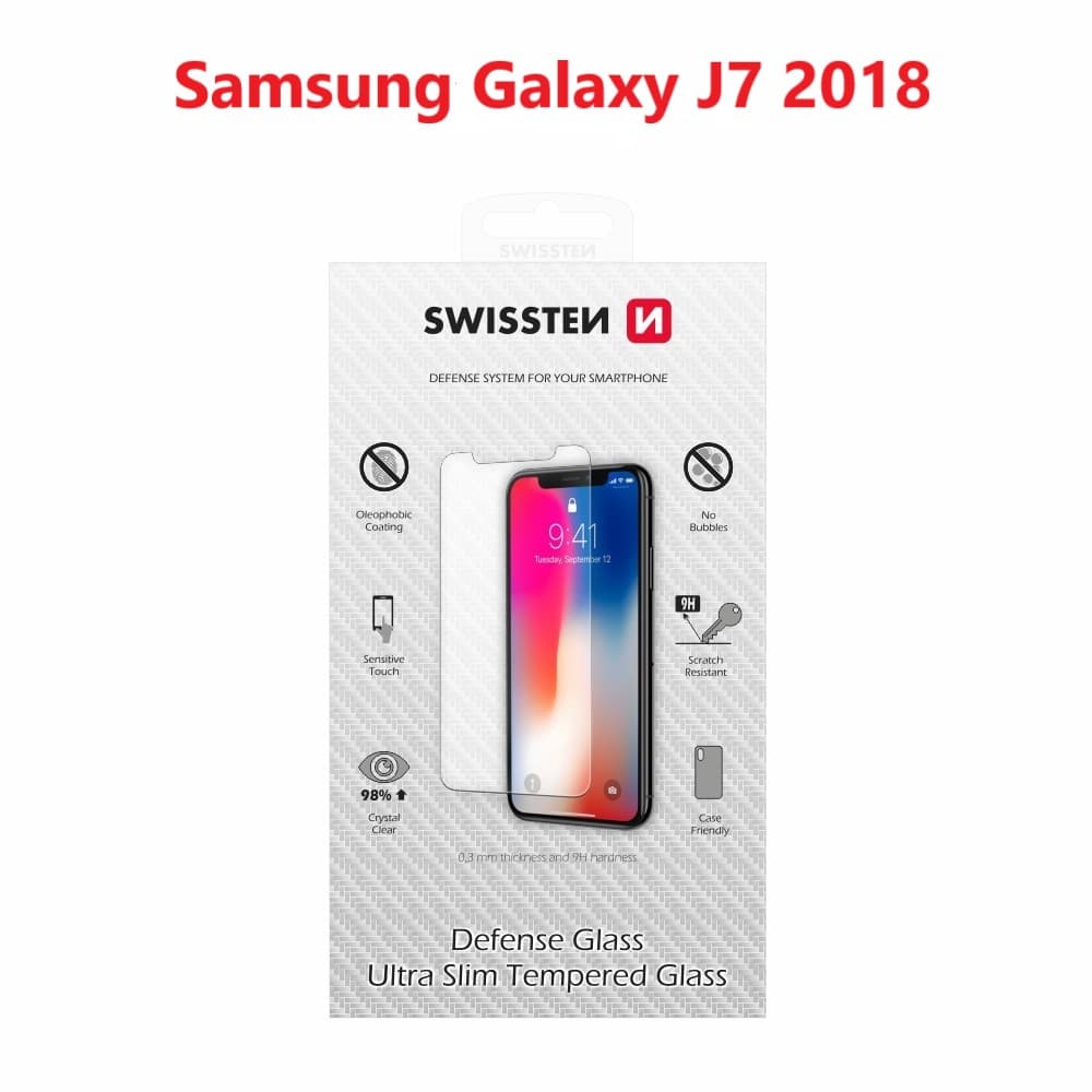 Tvrzené sklo Swissten pro Samsung J7 2018 - náhled 1