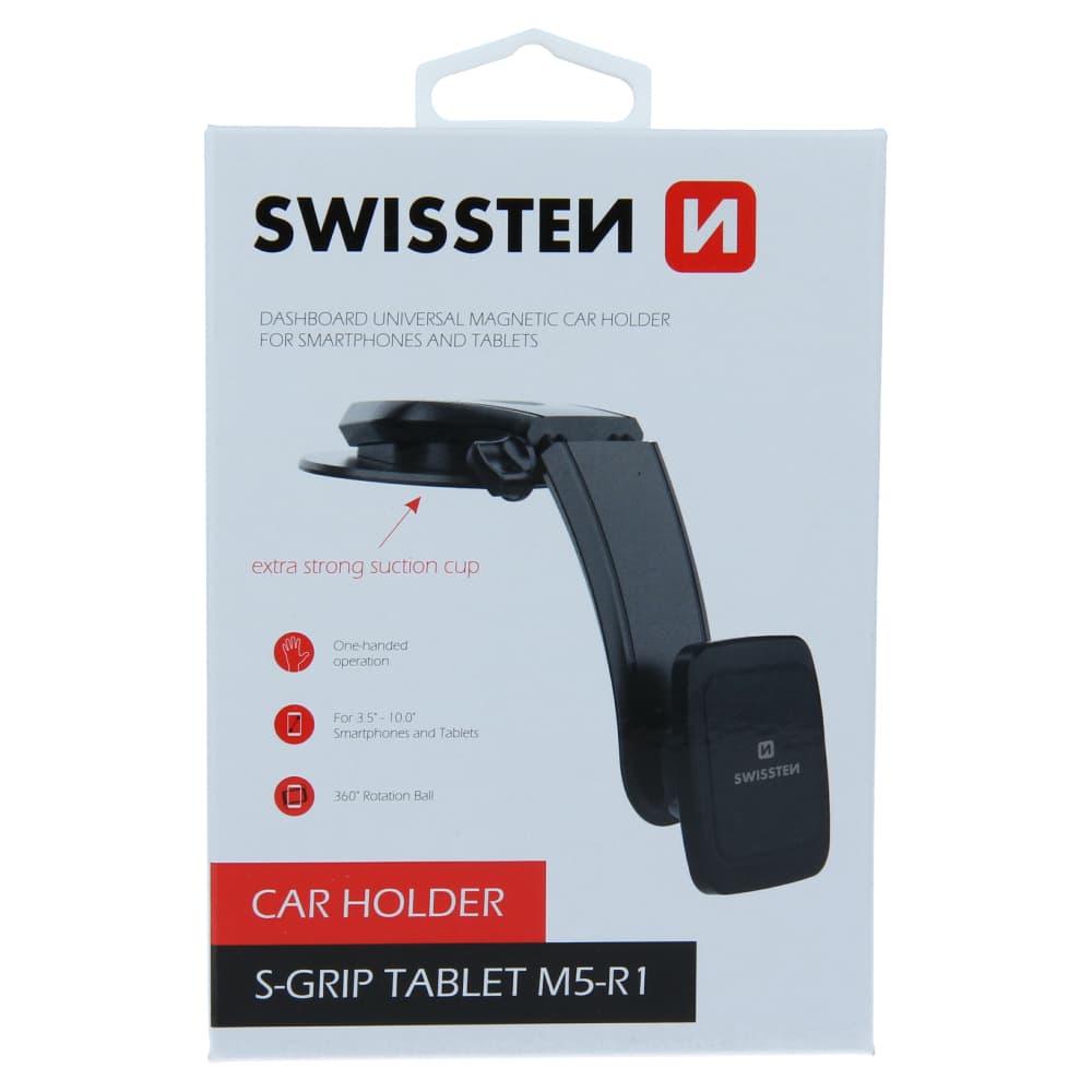 Magnetický držák do auta swissten s-grip m5-r1 - náhled 1