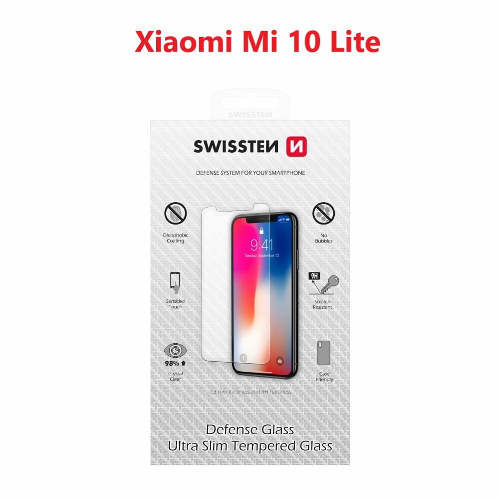 Tvrzené sklo Swissten pro Xiaomi mi 10 lite