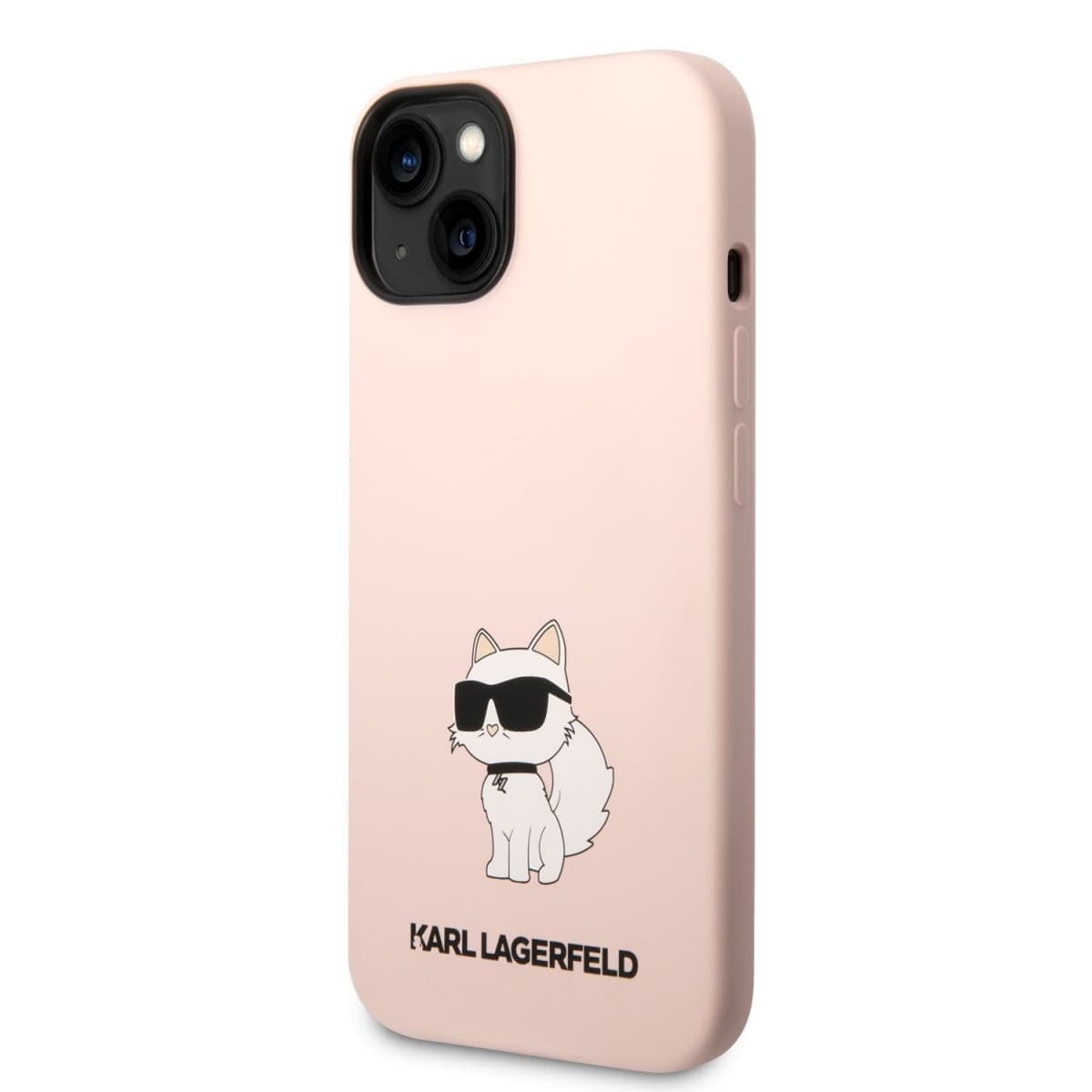Karl Lagerfeld Liquid Silicone Choupette NFT Zadní Kryt pro iPhone 14 Plus Pink - náhled 1