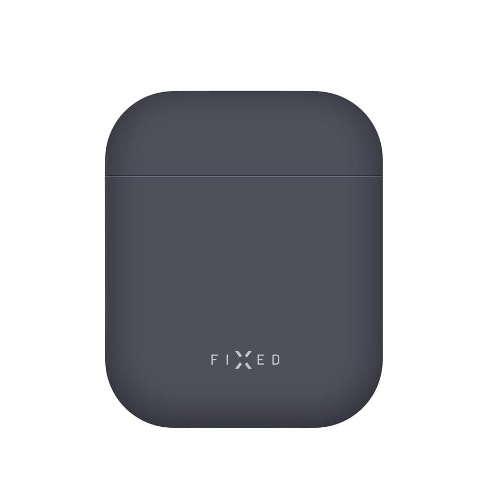 Ultratenké silikonové pouzdro FIXED Silky pro Apple Airpods, modré - náhled 1