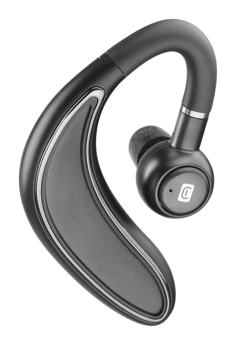 Bluetooth headset Cellularline Bold s ergonomickým tvarem, černý - náhled 1
