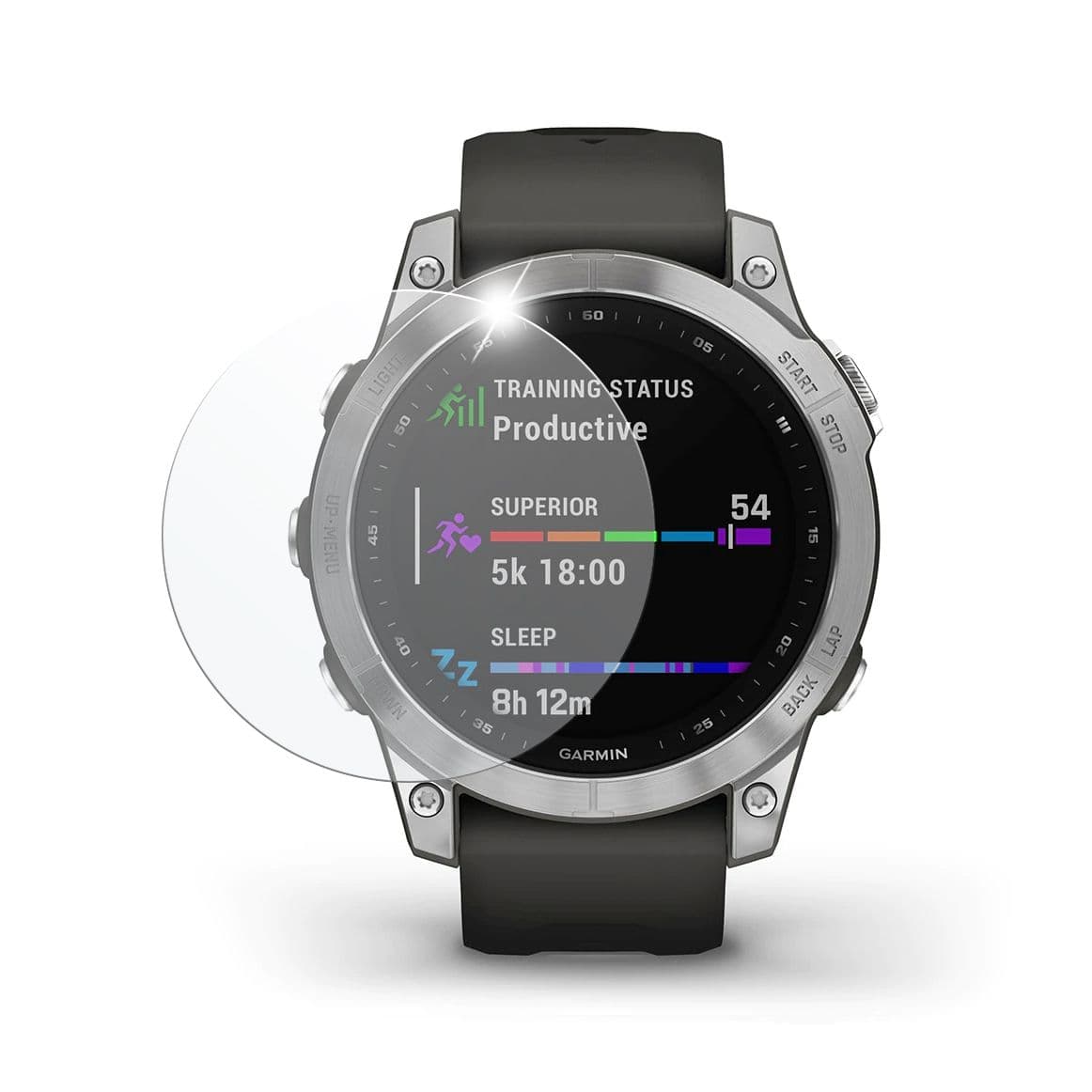 Ochranné tvrzené sklo FIXED pro smartwatch Garmin Fenix 7/Epix Gen 2, 2ks v balení, čiré - náhled 1