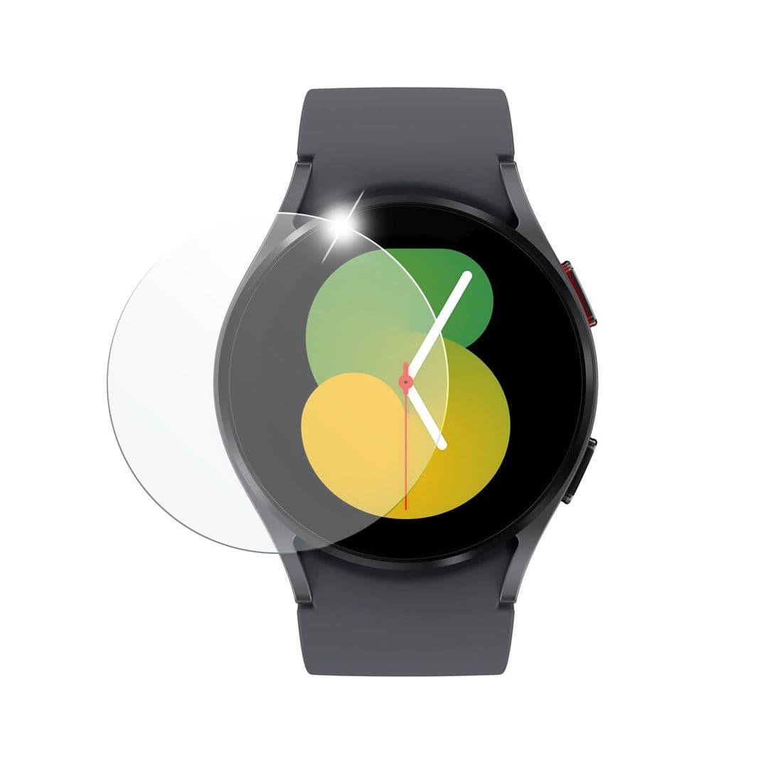 Ochranné tvrzené sklo FIXED pro smartwatch Samsung Galaxy Watch5 40mm, Galaxy Watch4 40mm, 2 ks v balení, čiré - náhled 1