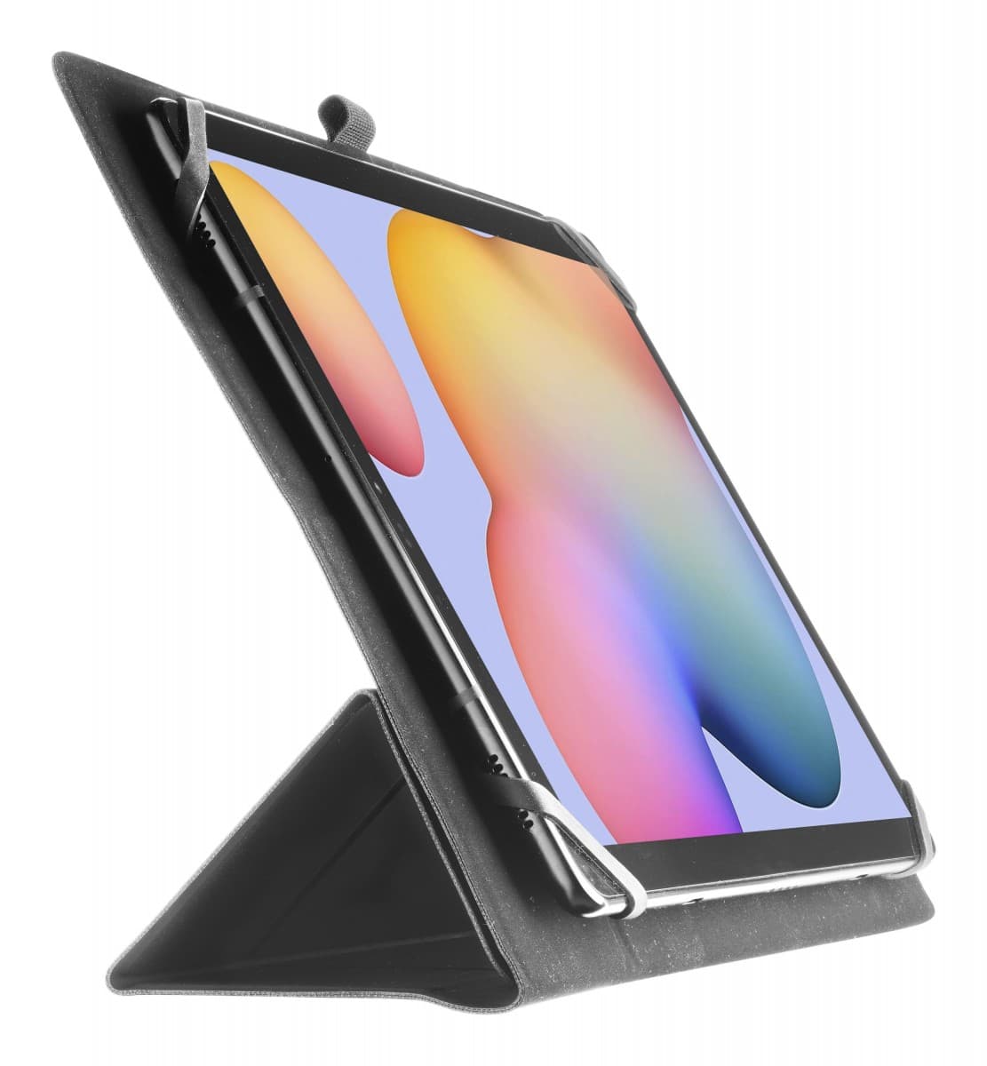 Univerzální tabletové pouzdro se stojánkem Cellularline CLICKCASE, 10,5", černé - náhled 1