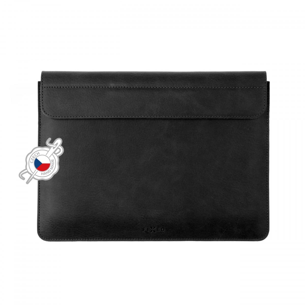 Kožené pouzdro FIXED Oxford pro Apple iPad Pro 10,5", Pro 11" (2018-2022), Air (2019-2022), 10,2" (2019-2021), černé - náhled 1