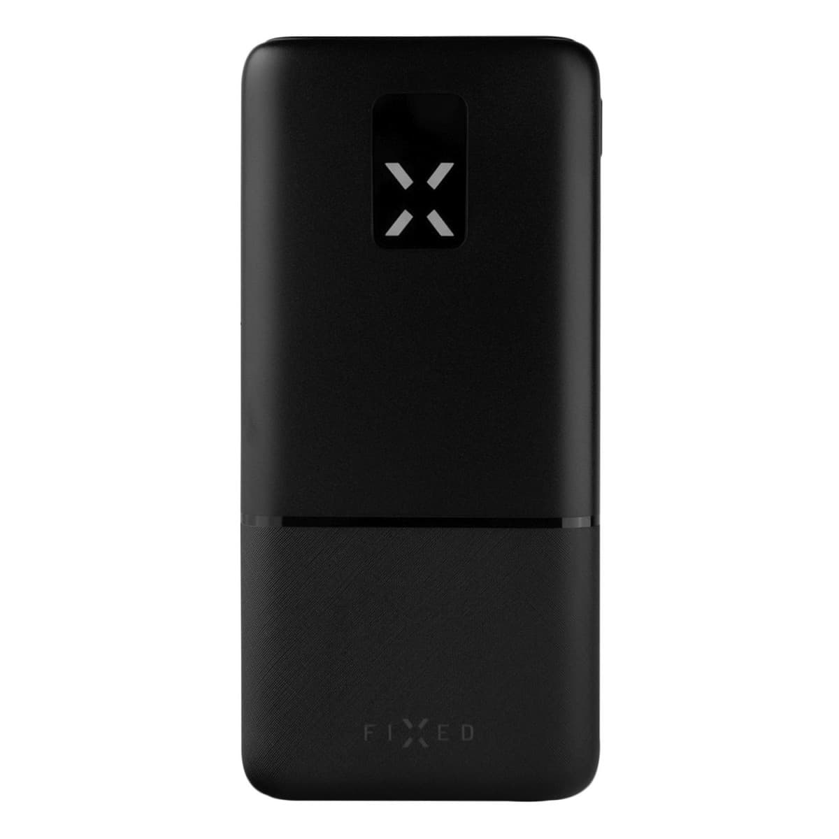 Powerbanka FIXED Zen 20 s LCD displejem a výstupem PD 20W, 20 000 mAh, černá - náhled 1