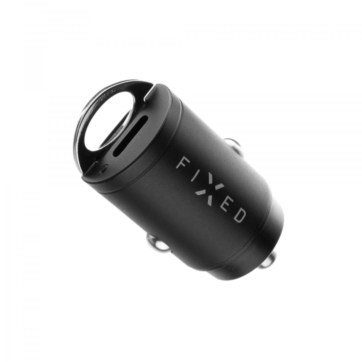 Autonabíječka FIXED s 2xUSB-C výstupem v miniaturním provedení, podpora PD, 30W, černá - náhled 1
