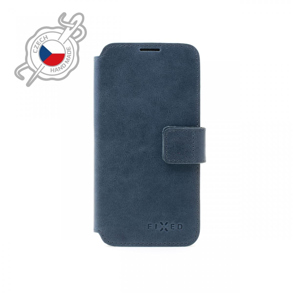 Kožené pouzdro typu kniha FIXED ProFit pro Apple iPhone 7/8/SE (2020/2022), modré - náhled 1