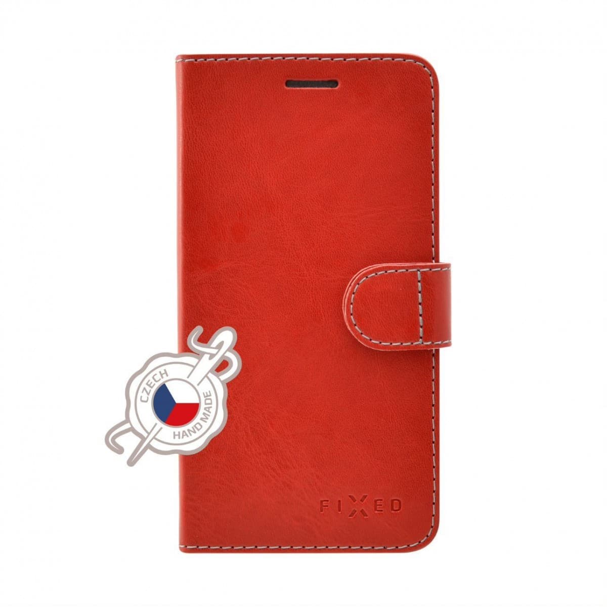 Pouzdro typu kniha FIXED FIT pro Apple iPhone 13 Pro Max, červené - náhled 1