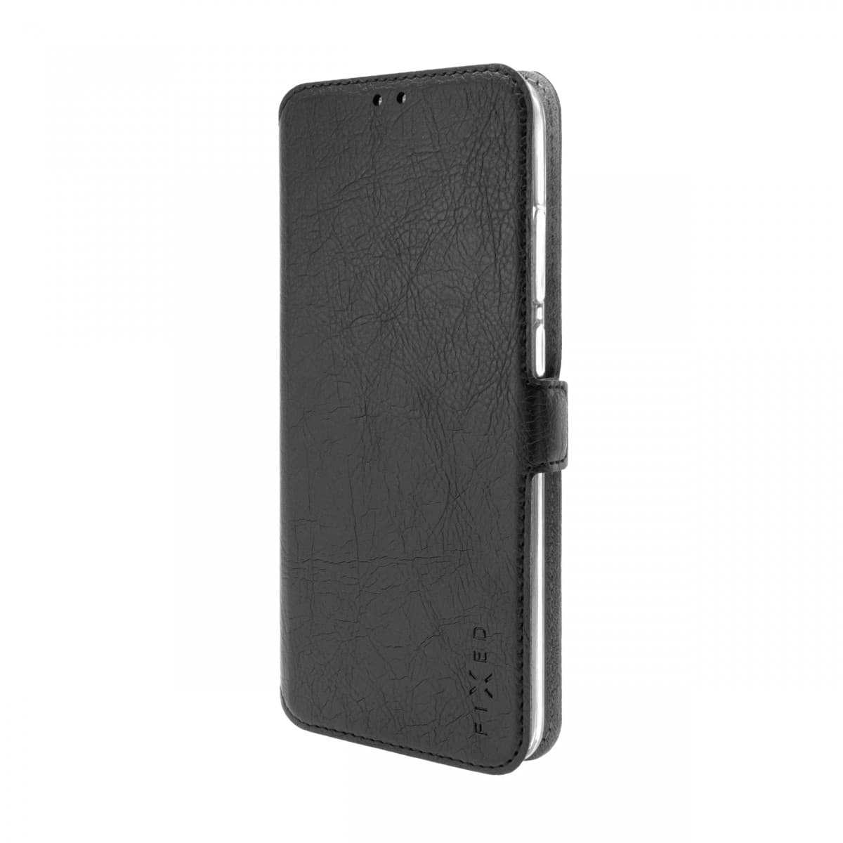 Tenké pouzdro typu kniha FIXED Topic pro Samsung Galaxy A04s, černé - náhled 1