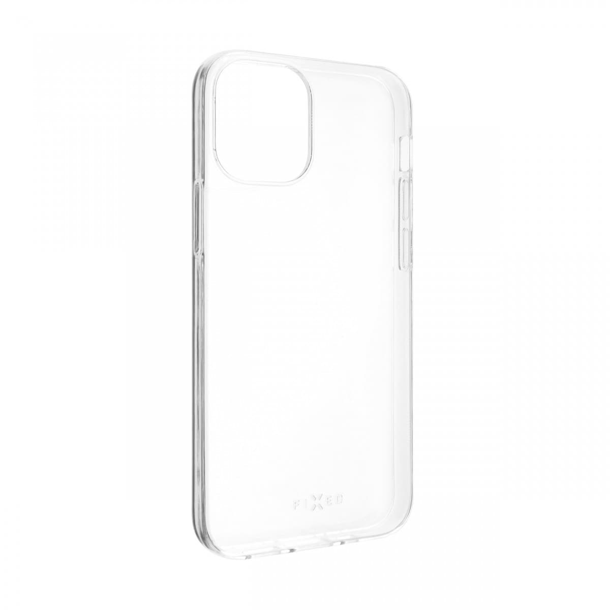 Ultratenké TPU gelové pouzdro FIXED Skin pro Apple iPhone 12 mini, 0,6 mm, čiré
