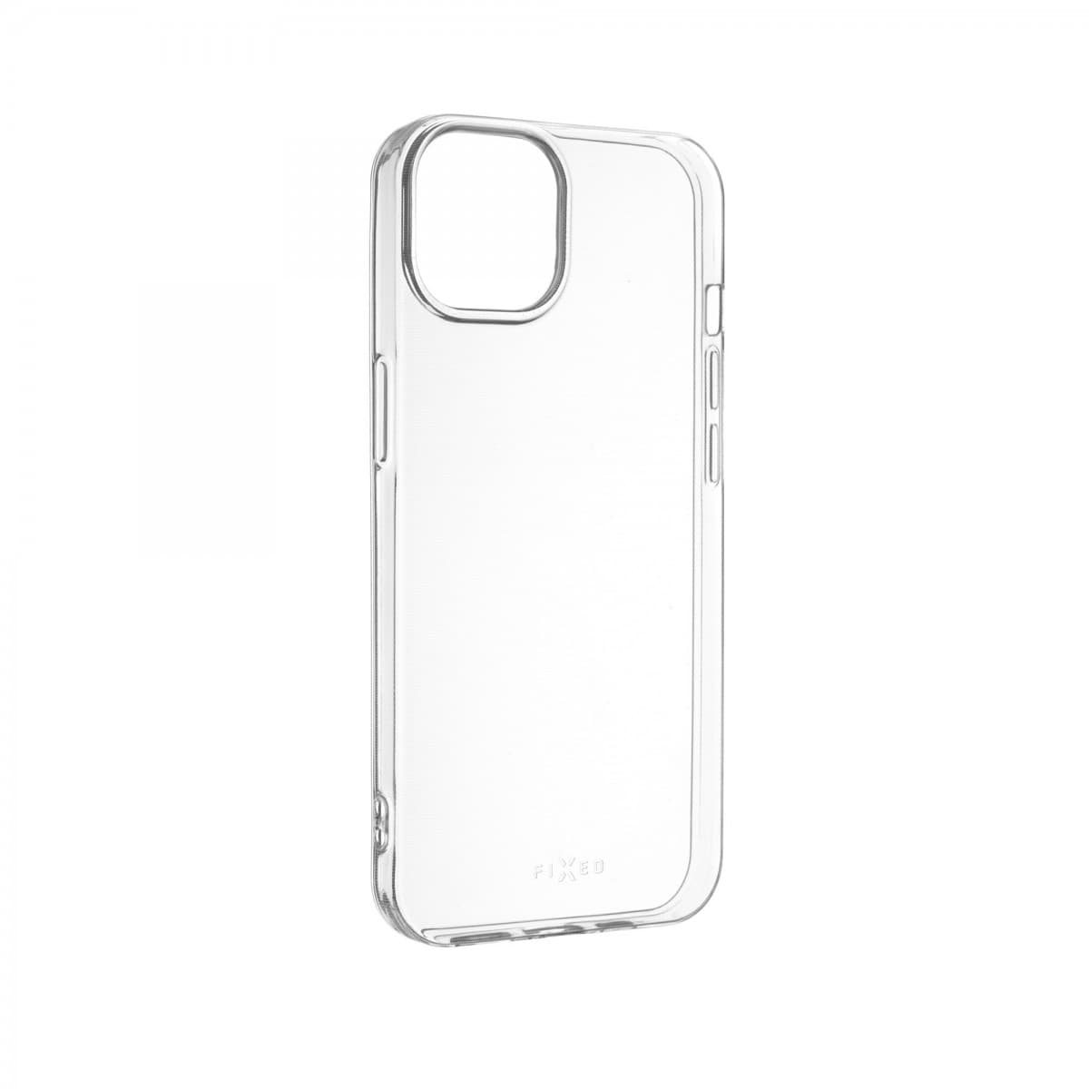 Ultratenké TPU gelové pouzdro FIXED Skin pro Apple iPhone 13, 0,6 mm, čiré