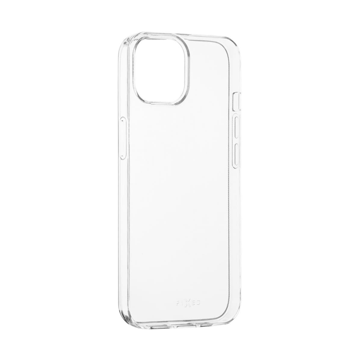 TPU gelové pouzdro FIXED Slim AntiUV pro Apple iPhone 14, čiré - náhled 1
