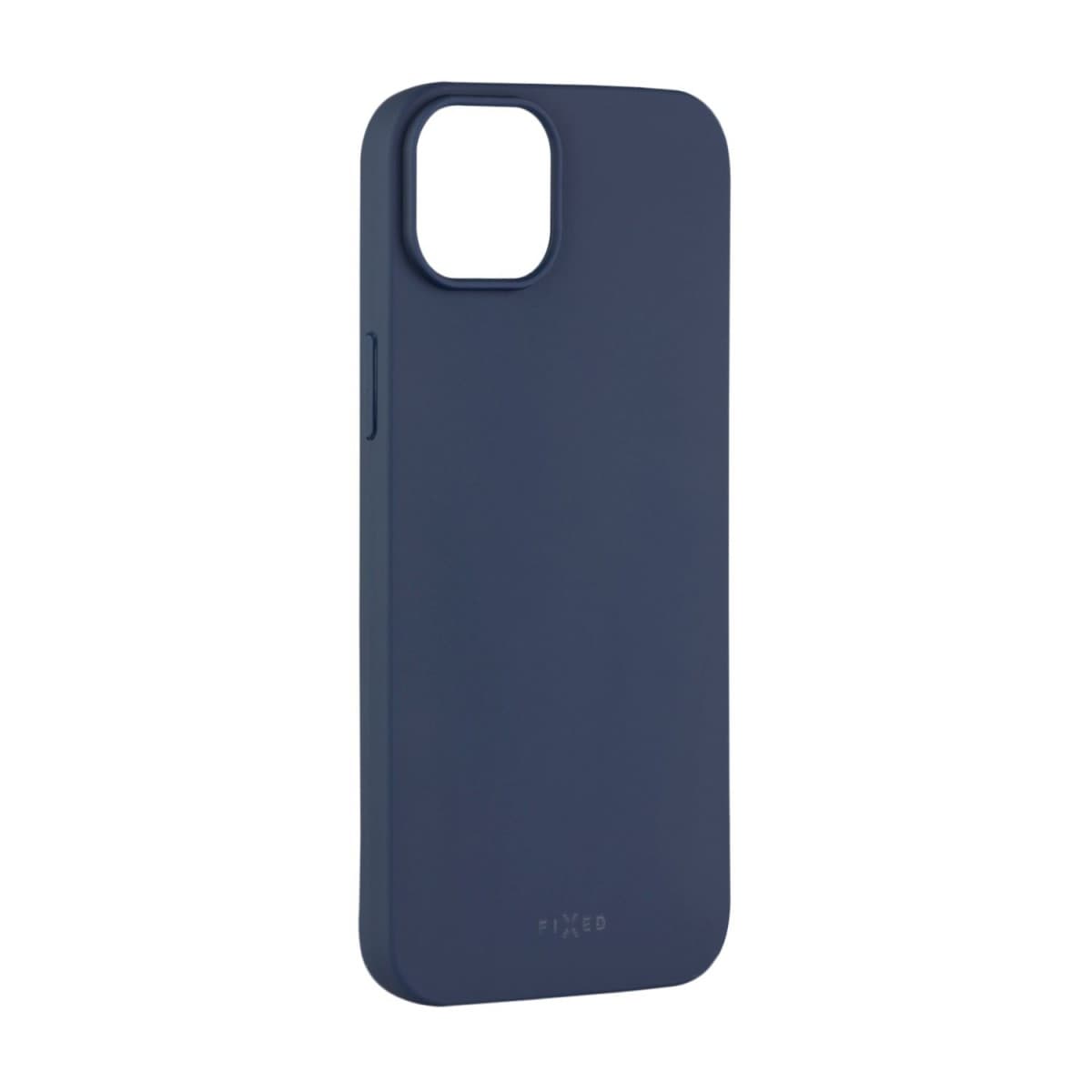 Zadní pogumovaný kryt FIXED Story pro Apple iPhone 14 Plus, modrý - náhled 1