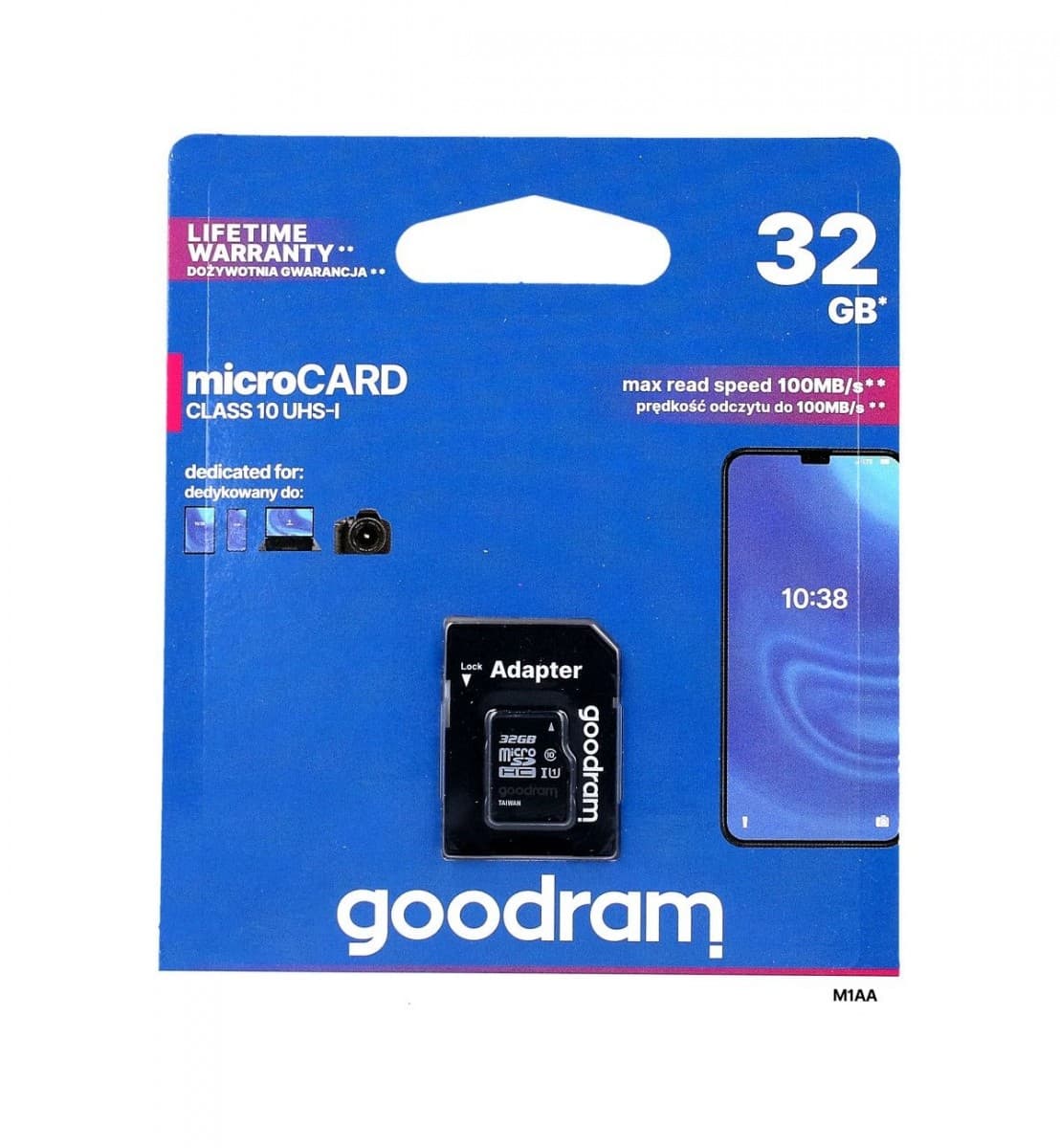 Paměťová karta GOODRAM 32GB  Class 10 GDM-9048