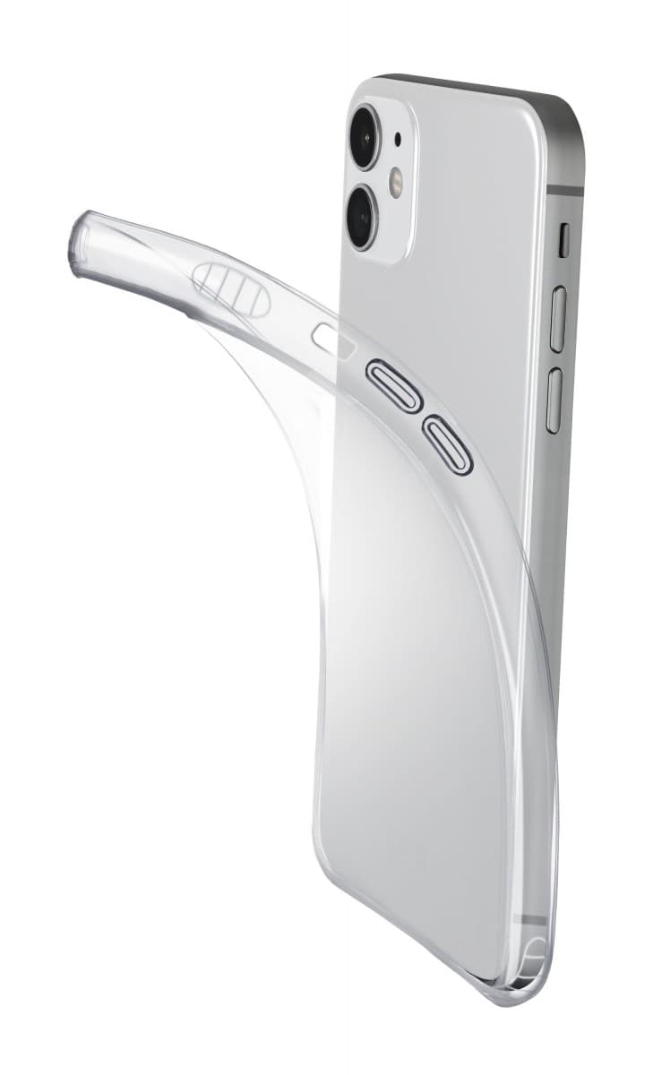 Extratenký zadní kryt Cellularline Fine pro Apple iPhone 12 mini, transparentní - náhled 1
