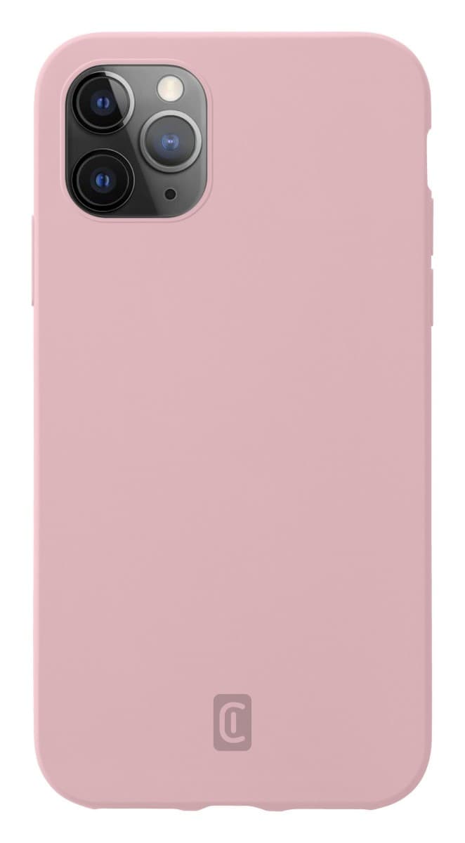 Ochranný silikonový kryt Cellularline Sensation Apple iPhone 12 Pro Max, starorůžový - náhled 1
