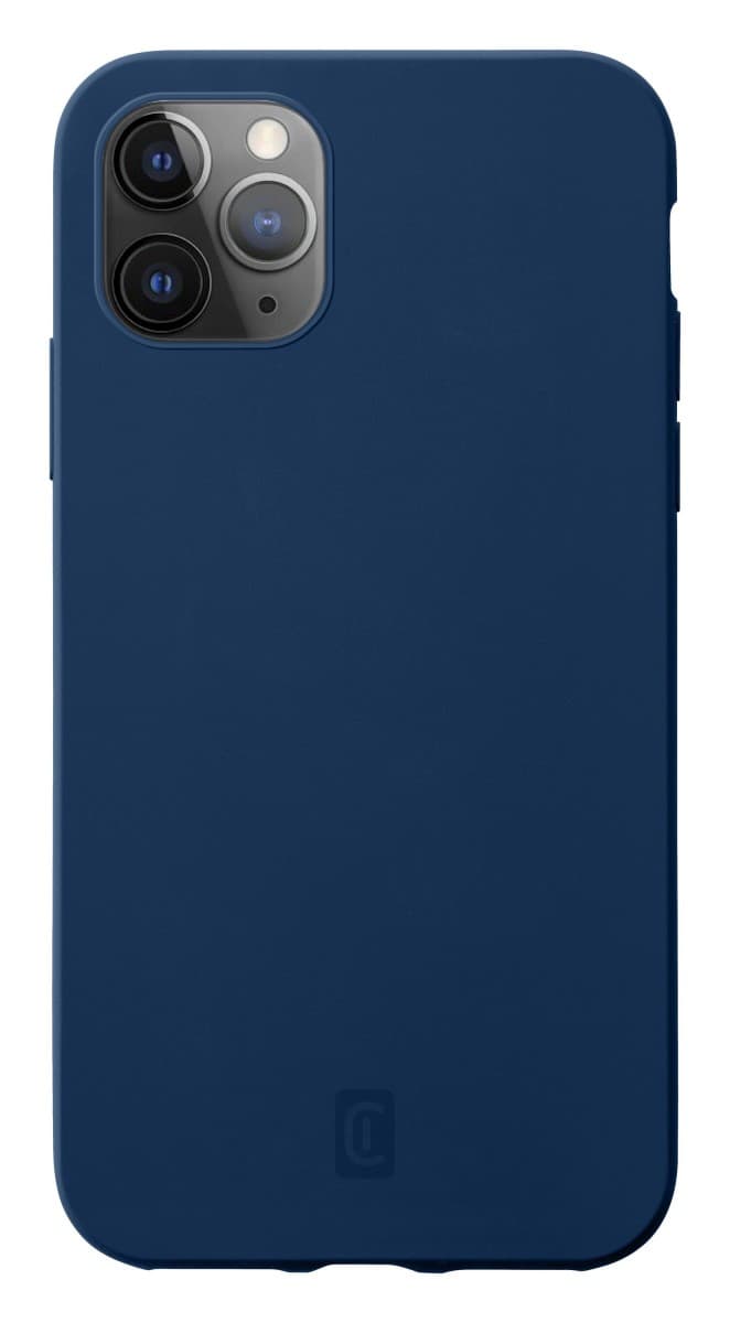 Ochranný silikonový kryt Cellularline Sensation pro Apple iPhone 12 Pro Max, navy blue - náhled 1