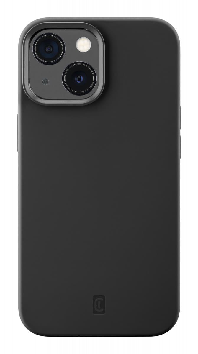 Ochranný silikonový kryt Cellularline Sensation pro Apple iPhone 13 Mini, černý - náhled 1