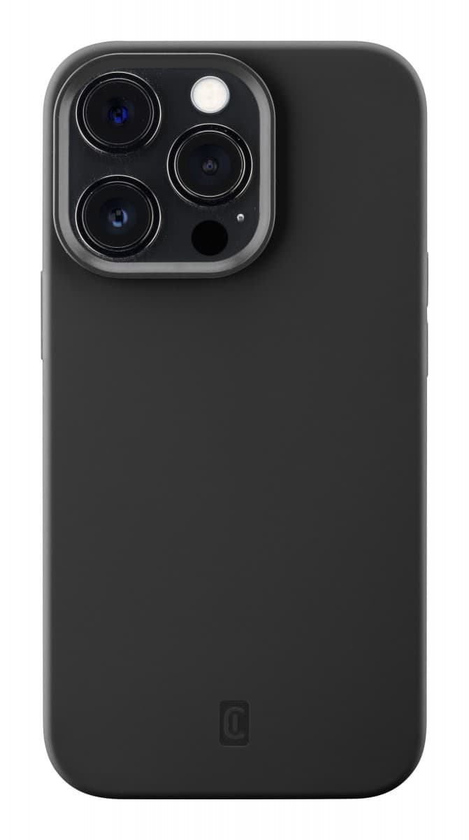 Ochranný silikonový kryt Cellularline Sensation pro Apple iPhone 13 Pro Max, černý - náhled 1