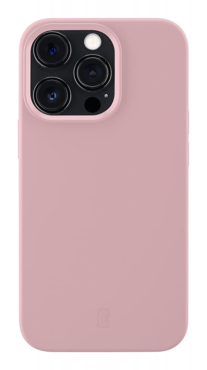 Ochranný silikonový kryt Cellularline Sensation pro Apple iPhone 13 Pro Max, starorůžový - náhled 1