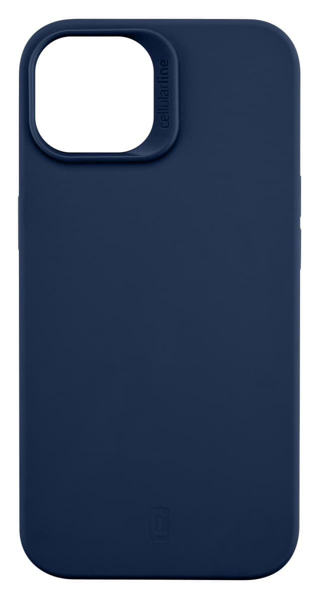 Ochranný silikonový kryt Cellularline Sensation pro Apple iPhone 14, modrý - náhled 1