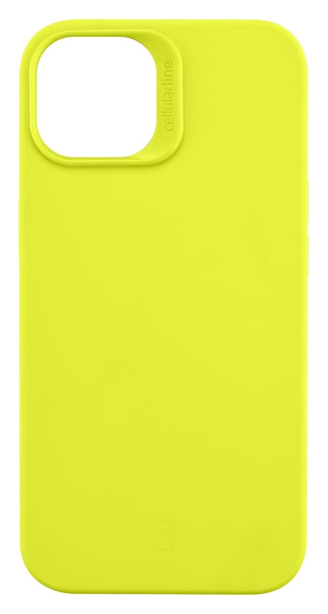 Ochranný silikonový kryt Cellularline Sensation pro Apple iPhone 14, zelený - náhled 1