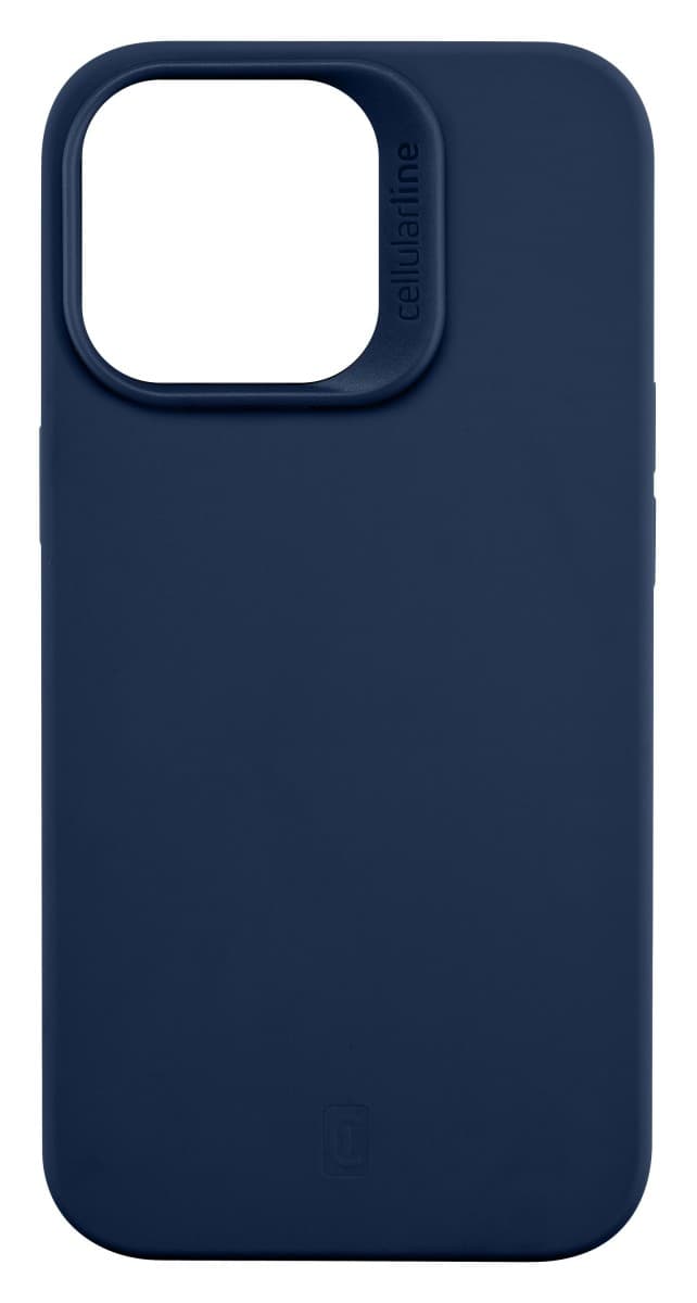 Ochranný silikonový kryt Cellularline Sensation pro Apple iPhone 14 PRO, modrý - náhled 1