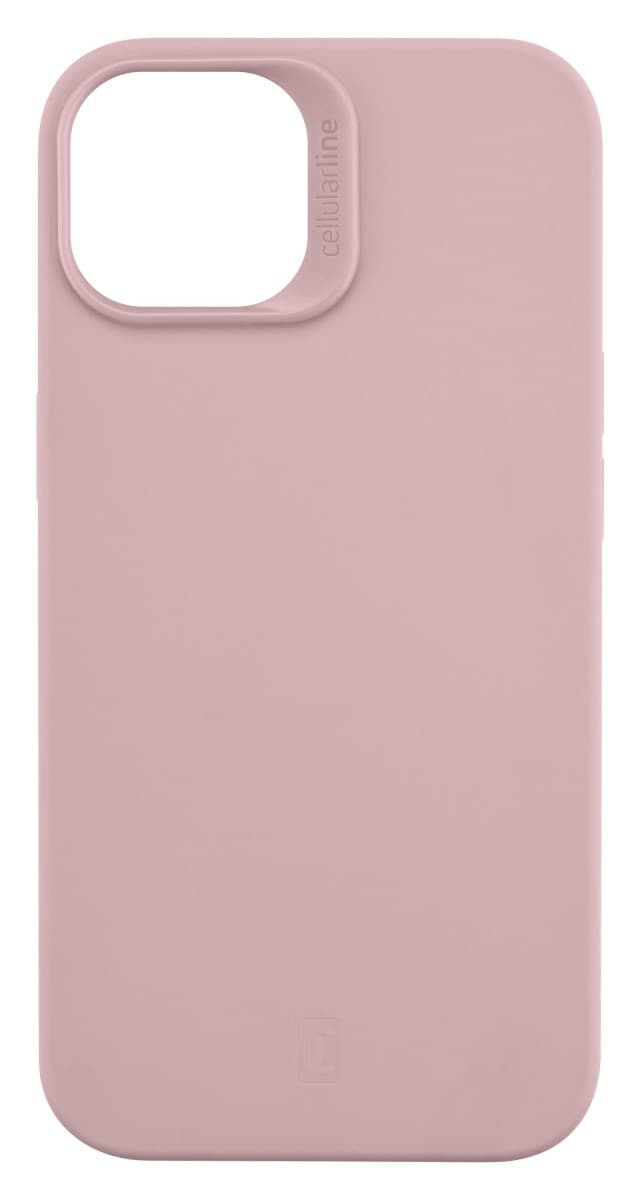 Ochranný silikonový kryt Cellularline Sensation pro Apple iPhone 14 Plus, růžový - náhled 1