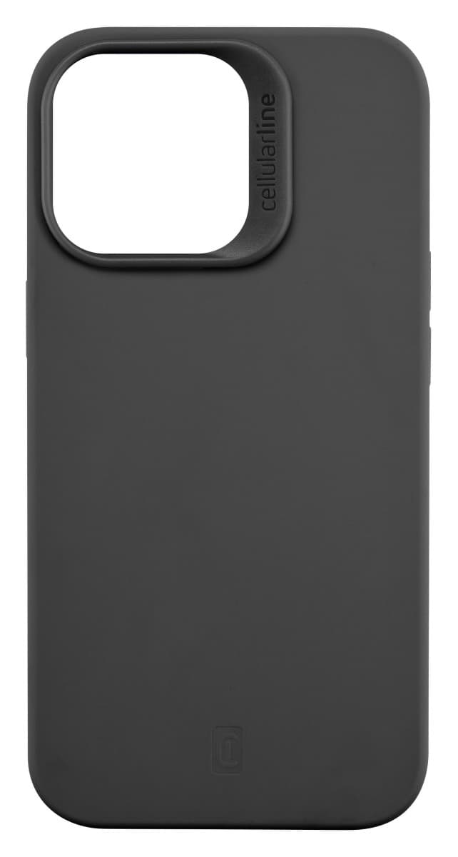 Ochranný silikonový kryt Cellularline Sensation pro Apple iPhone 14 PRO MAX, černý - náhled 1