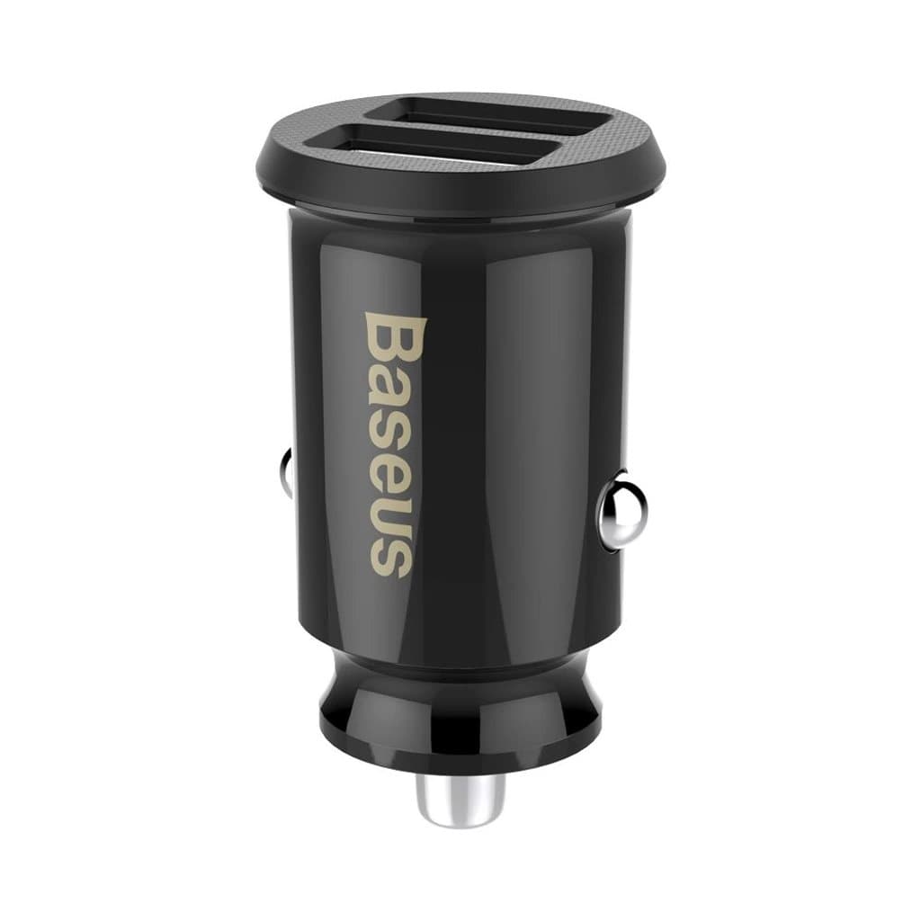 Baseus CCALL-ML01 Grain Nabíječka do Auta 15.5W 2x USB Black - náhled 1