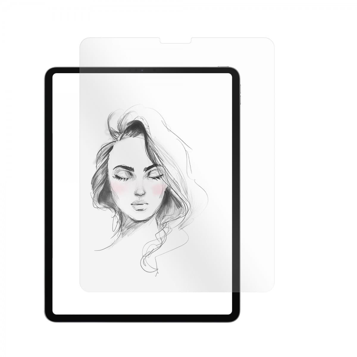 Ochranné tvrzené sklo FIXED PaperGlass Screen Protector pro Apple iPad Pro 12,9" (2018/2020/2021/2022), čiré - náhled 1