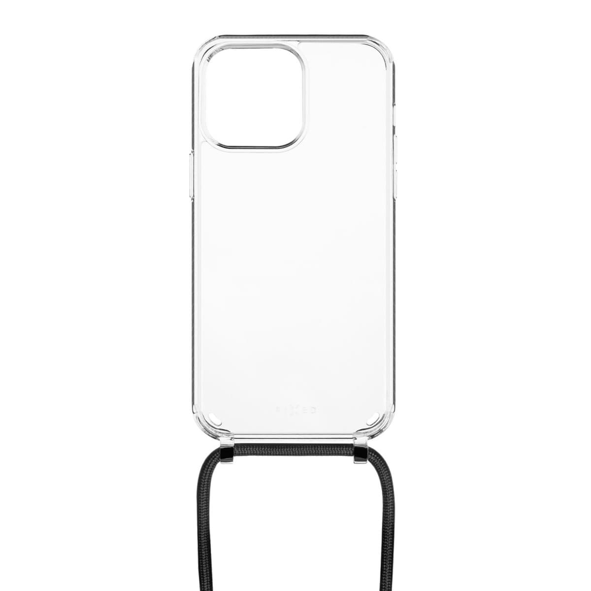 Pouzdro FIXED Pure Neck s černou šňůrkou na krk pro Apple iPhone 14 Pro Max - náhled 1