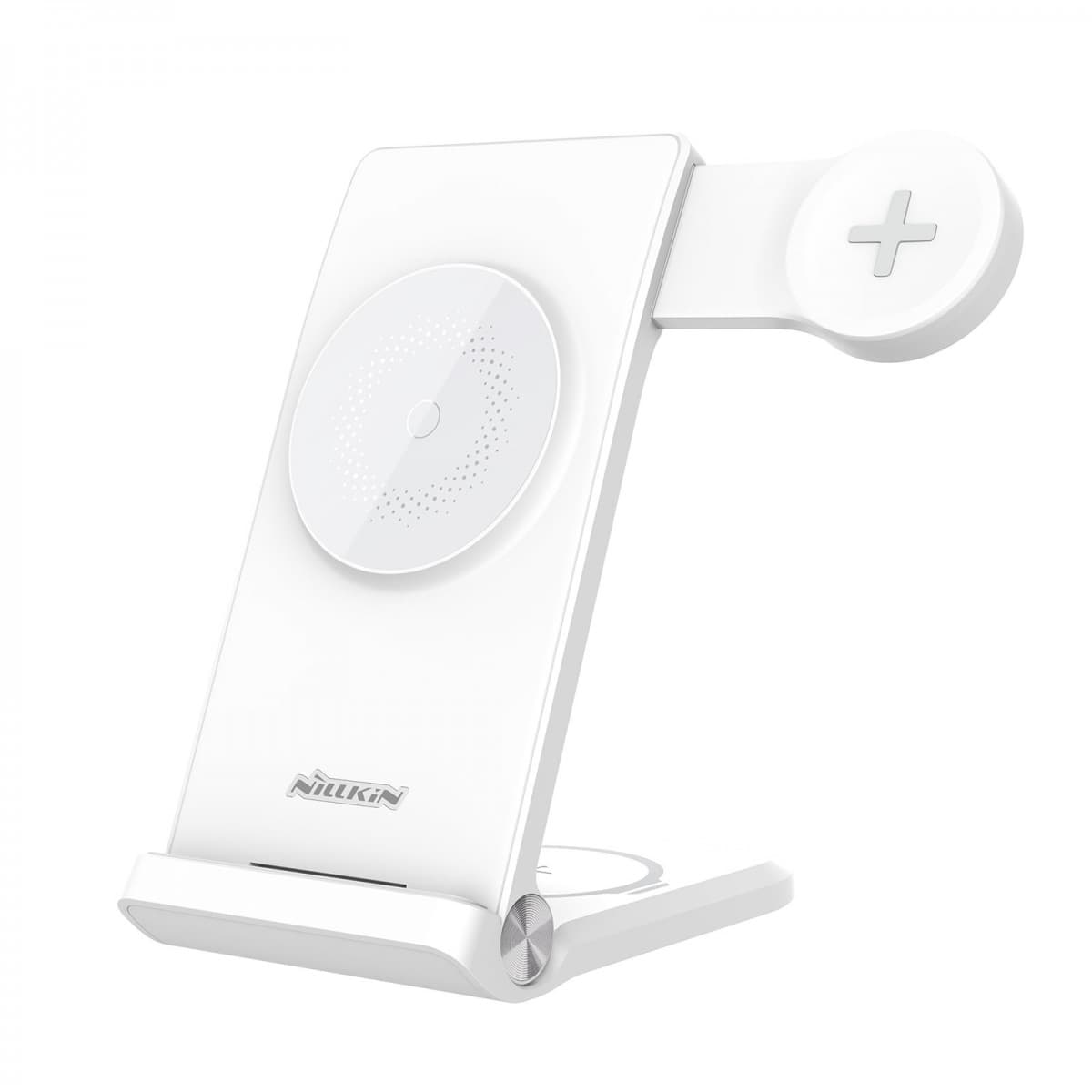 Bezdrátová nabíječka Nillkin PowerTrio 3v1 MagSafe pro Samsung Watch White