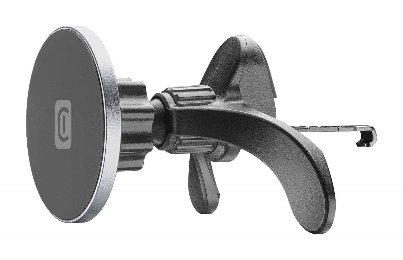 Magnetický držák Cellularline Touch Mag Air Vents s uchycením do mřížky ventilace a podporou MagSafe, černý - náhled 1