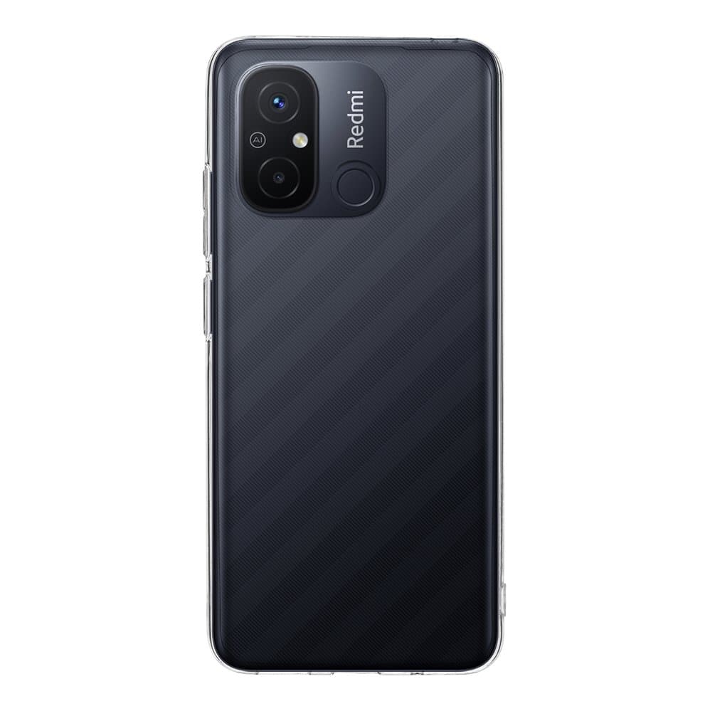 Zadní kryt Tactical na Xiaomi Redmi 12C průhledný - náhled 1