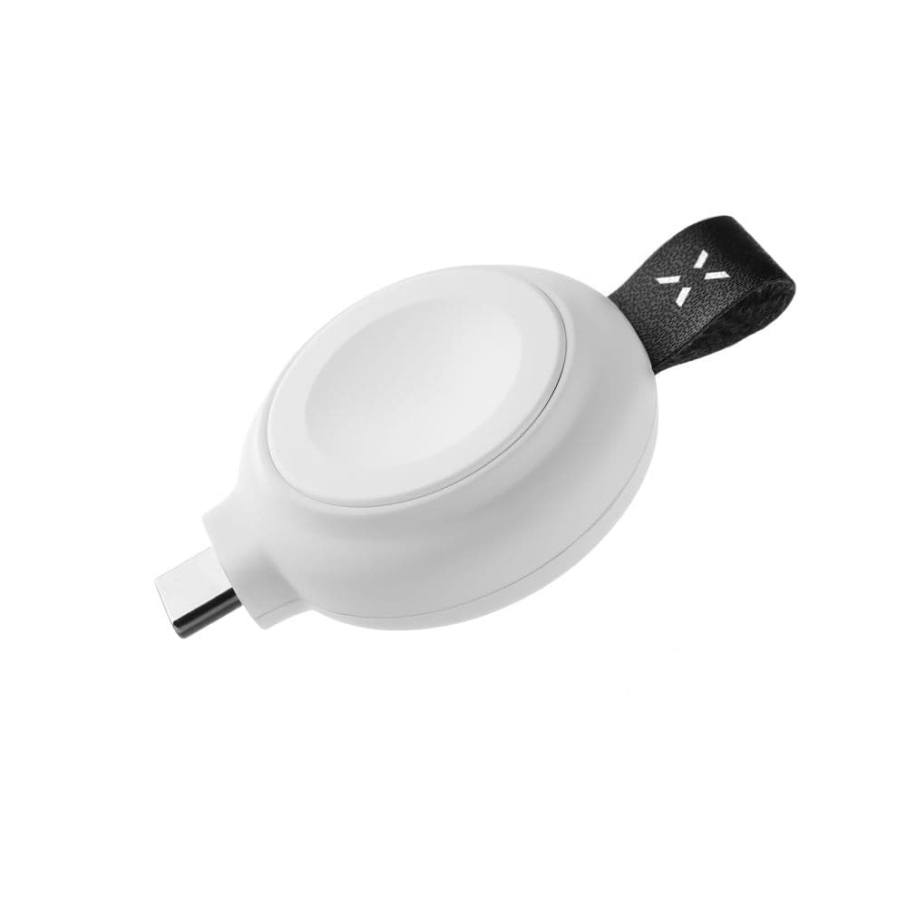 Magnetický nabíjecí adaptér FIXED Orb pro Apple Watch s podporou rychlonabíjení, MFI certifikace, bílý - náhled 1