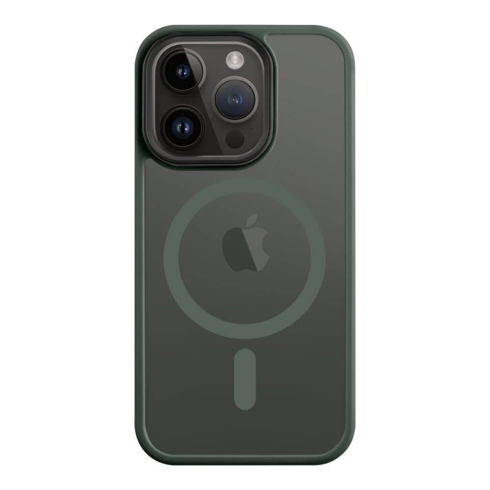 Zadní kryt Tactical MagForce Hyperstealth na iPhone 14 Pro tmavě zelený - náhled 1