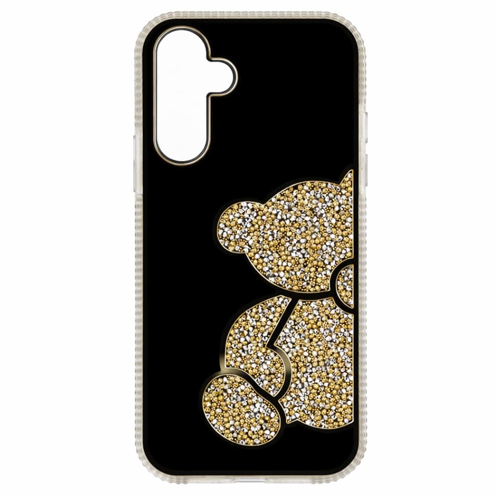 Zadní kryt Teddy Bear pro Samsung Galaxy A16 4G/5G zlatý