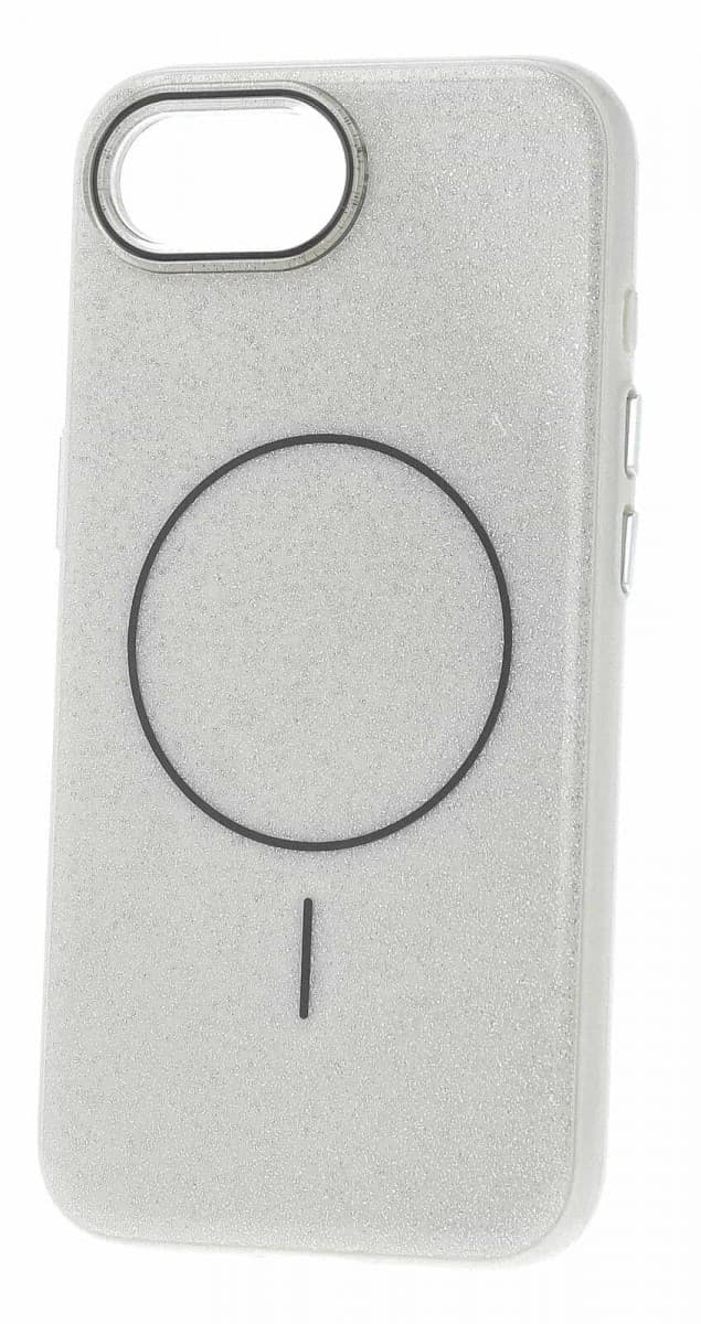 Zadní kryt Magsafe Slim Shiny pro iPhone 16e silver