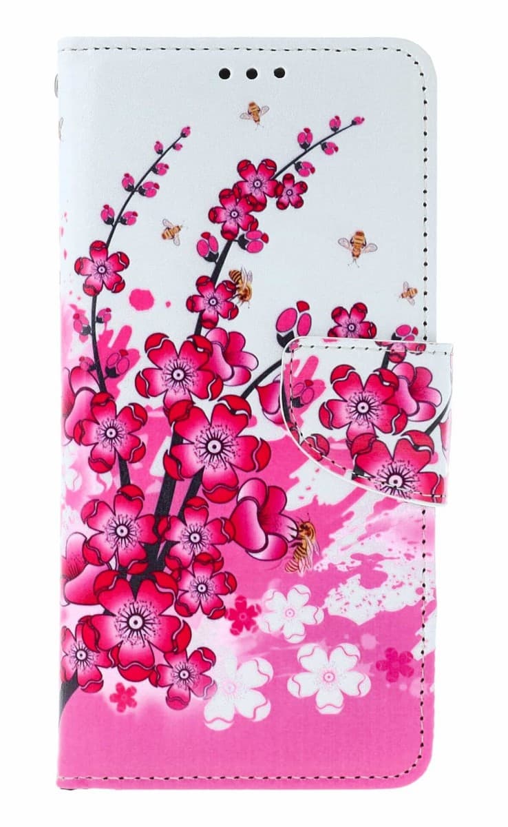 Pouzdro TopQ Motorola Moto G86 5G knížkové Kytičky 170019 - náhled 1