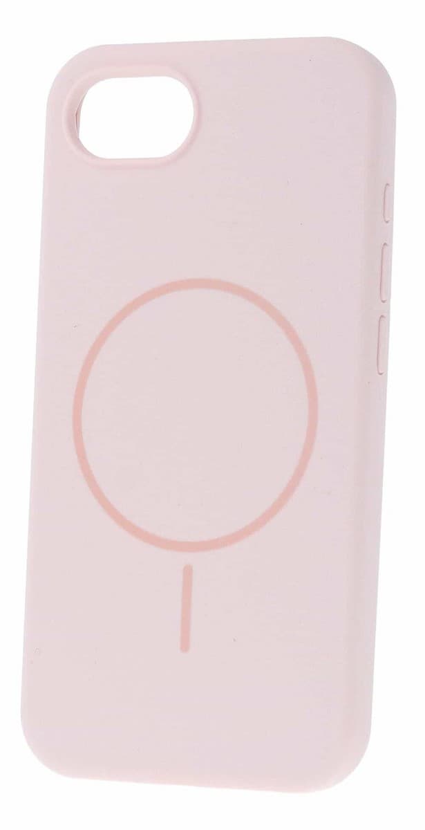 Zadní kryt Magsafe Slim Silicone pro iPhone 16e light pink