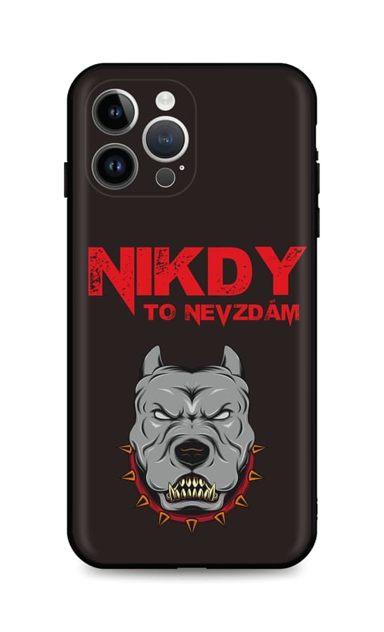 Kryt TopQ iPhone 15 Pro Max Nikdy to nevzdám 100092
